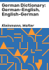 German_dictionary