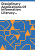 Disciplinary_applications_of_information_literacy_threshold_concepts