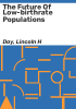 The_future_of_low-birthrate_populations