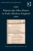 Manuscript_miscellanies_in_early_modern_England