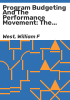 Program_budgeting_and_the_performance_movement