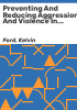 Preventing_and_reducing_aggression_and_violence_in_health_and_social_care