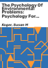 The_psychology_of_environmental_problems