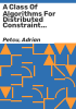 A_class_of_algorithms_for_distributed_constraint_optimization