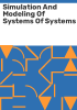 Simulation_and_modeling_of_systems_of_systems