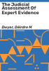 The_judicial_assessment_of_expert_evidence