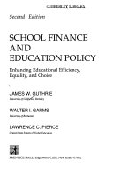 School_finance_and_education_policy