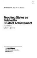 Teaching_styles_as_related_to_student_achievement