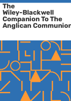 The_Wiley-Blackwell_companion_to_the_Anglican_Communion