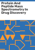 Protein_and_peptide_mass_spectrometry_in_drug_discovery