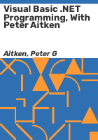 Visual_Basic__NET_programming__with_Peter_Aitken