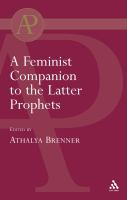 A_feminist_companion_to_the_latter_prophets