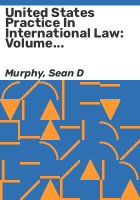 United_States_practice_in_international_law