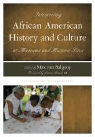 Interpreting_African_American_history_and_culture_at_museums_and_historic_sites