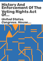 History_and_enforcement_of_the_Voting_Rights_Act_of_1965