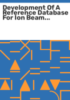 Development_of_a_reference_database_for_ion_beam_analysis