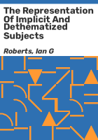The_representation_of_implicit_and_dethematized_subjects
