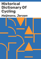 Historical_dictionary_of_cycling