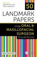 50_landmark_papers_every_oral_and_maxillofacial_surgeon_should_know