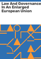 Law_and_governance_in_an_enlarged_European_Union