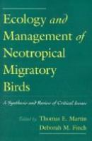 Ecology_and_management_of_neotropical_migratory_birds