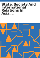 State__society_and_international_relations_in_Asia