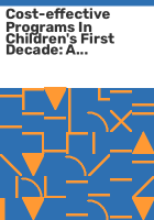 Cost-effective_programs_in_children_s_first_decade
