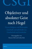 Objektiver und absoluter Geist nach Hegel