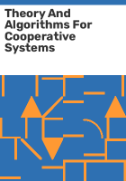 Theory_and_algorithms_for_cooperative_systems