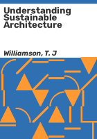 Understanding_sustainable_architecture