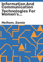 Information_and_communication_technologies_for_women_s_socioeconomic_empowerment