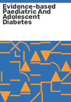 Evidence-based_paediatric_and_adolescent_diabetes