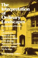 The_interpretation_of_ordinary_landscapes