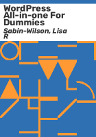 WordPress_all-in-one_for_dummies