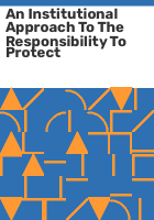 An_institutional_approach_to_the_responsibility_to_protect
