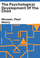 The_psychological_development_of_the_child