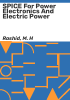 SPICE_for_power_electronics_and_electric_power