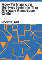 How_to_improve_self-esteem_in_the_African_American_child