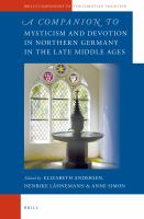 A_companion_to_mysticism_and_devotion_in_northern_Germany_in_the_late_Middle_Ages