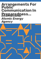 Arrangements_for_public_communication_in_preparedness_and_response_for_a_nuclear_or_radiological_emergency