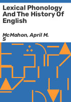 Lexical_phonology_and_the_history_of_English