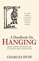 A handbook on hanging