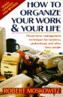 How_to_organize_your_work_and_your_life