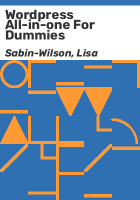 Wordpress_all-in-one_for_dummies