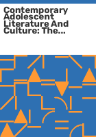 Contemporary_adolescent_literature_and_culture