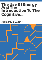 The_use_of_energy_and_the_introduction_to_the_cognitive_energetic_paradigm_in_psychotherapy