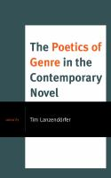 The_poetics_of_genre_in_the_contemporary_novel