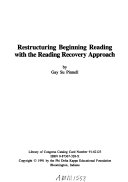 Restructuring_beginning_reading_with_the_reading_recovery_approach