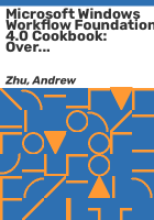 Microsoft_Windows_workflow_foundation_4_0_cookbook