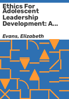 Ethics_for_adolescent_leadership_development